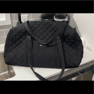 Black XL Vera Bradley duffel bag